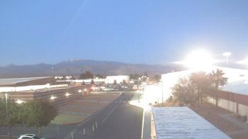 Weather camera view of Pahrump Valley HS.