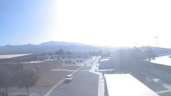 Weather camera view of Pahrump Valley HS.