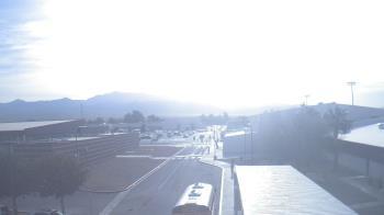 Weather camera view of Pahrump Valley HS.