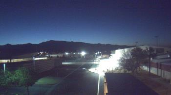 Weather camera view of Pahrump Valley HS.