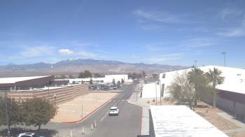 Weather camera view of Pahrump Valley HS.