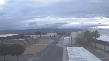 Weather camera view of Pahrump Valley HS.