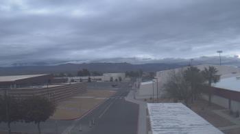 Weather camera view of Pahrump Valley HS.
