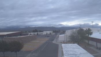 Weather camera view of Pahrump Valley HS.