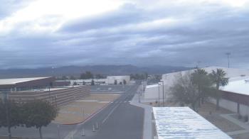 Weather camera view of Pahrump Valley HS.