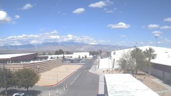 Weather camera view of Pahrump Valley HS.