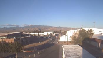 Weather camera view of Pahrump Valley HS.
