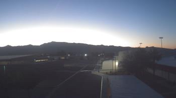 Weather camera view of Pahrump Valley HS.