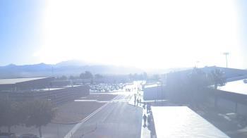 Weather camera view of Pahrump Valley HS.