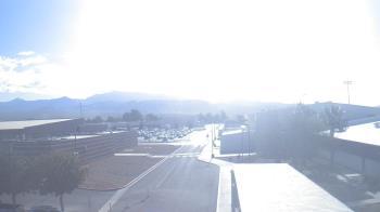 Weather camera view of Pahrump Valley HS.