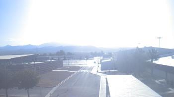 Weather camera view of Pahrump Valley HS.