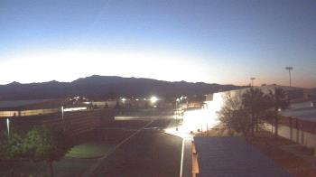 Weather camera view of Pahrump Valley HS.