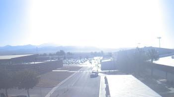 Weather camera view of Pahrump Valley HS.