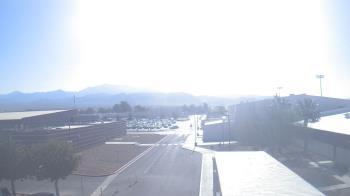 Weather camera view of Pahrump Valley HS.