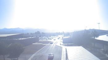 Weather camera view of Pahrump Valley HS.