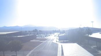 Weather camera view of Pahrump Valley HS.