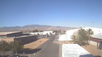 Weather camera view of Pahrump Valley HS.