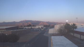 Weather camera view of Pahrump Valley HS.