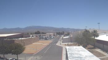 Weather camera view of Pahrump Valley HS.