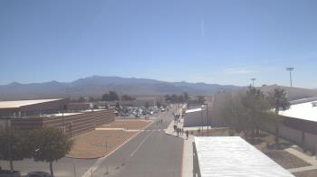 Weather camera view of Pahrump Valley HS.