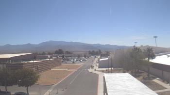 Weather camera view of Pahrump Valley HS.
