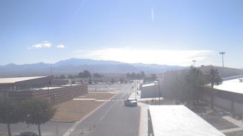 Weather camera view of Pahrump Valley HS.