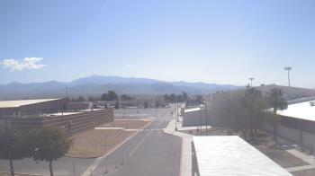 Weather camera view of Pahrump Valley HS.