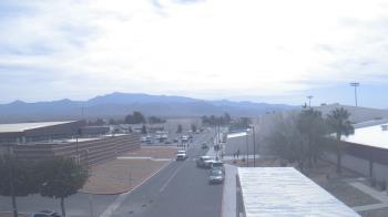 Weather camera view of Pahrump Valley HS.
