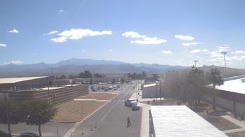 Weather camera view of Pahrump Valley HS.