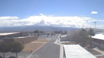 Weather camera view of Pahrump Valley HS.
