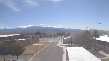 Weather camera view of Pahrump Valley HS.