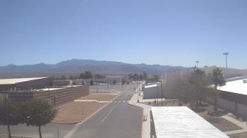 Weather camera view of Pahrump Valley HS.