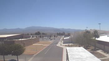 Weather camera view of Pahrump Valley HS.