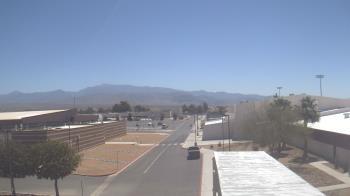 Weather camera view of Pahrump Valley HS.
