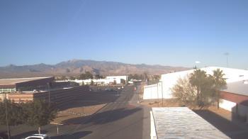 Weather camera view of Pahrump Valley HS.