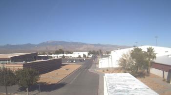 Weather camera view of Pahrump Valley HS.