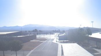 Weather camera view of Pahrump Valley HS.