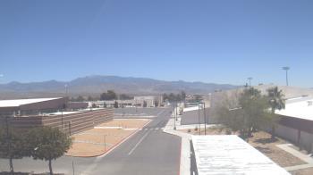 Weather camera view of Pahrump Valley HS.
