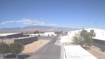 Weather camera view of Pahrump Valley HS.