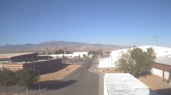 Weather camera view of Pahrump Valley HS.