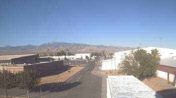 Weather camera view of Pahrump Valley HS.