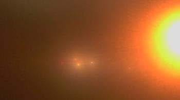 Weather camera view of Hilldale Elementary School.