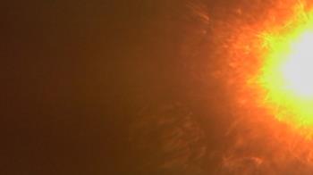 Weather camera view of Hilldale Elementary School.