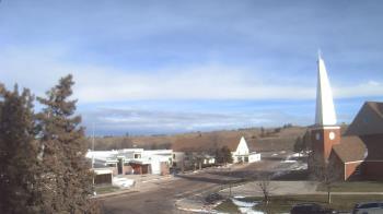 Weather camera view of Red Cloud Indian School.