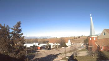 Weather camera view of Red Cloud Indian School.