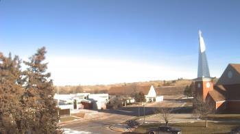 Weather camera view of Red Cloud Indian School.