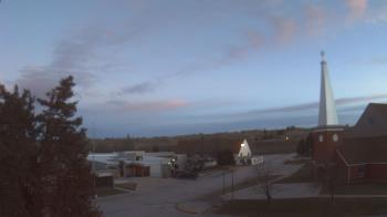 Weather camera view of Red Cloud Indian School.