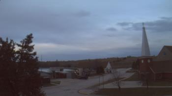 Weather camera view of Red Cloud Indian School.