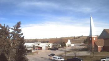 Weather camera view of Red Cloud Indian School.