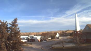 Weather camera view of Red Cloud Indian School.